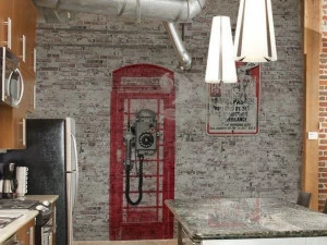 GLAMORA Виниловые обои под кирпич Vitaminic