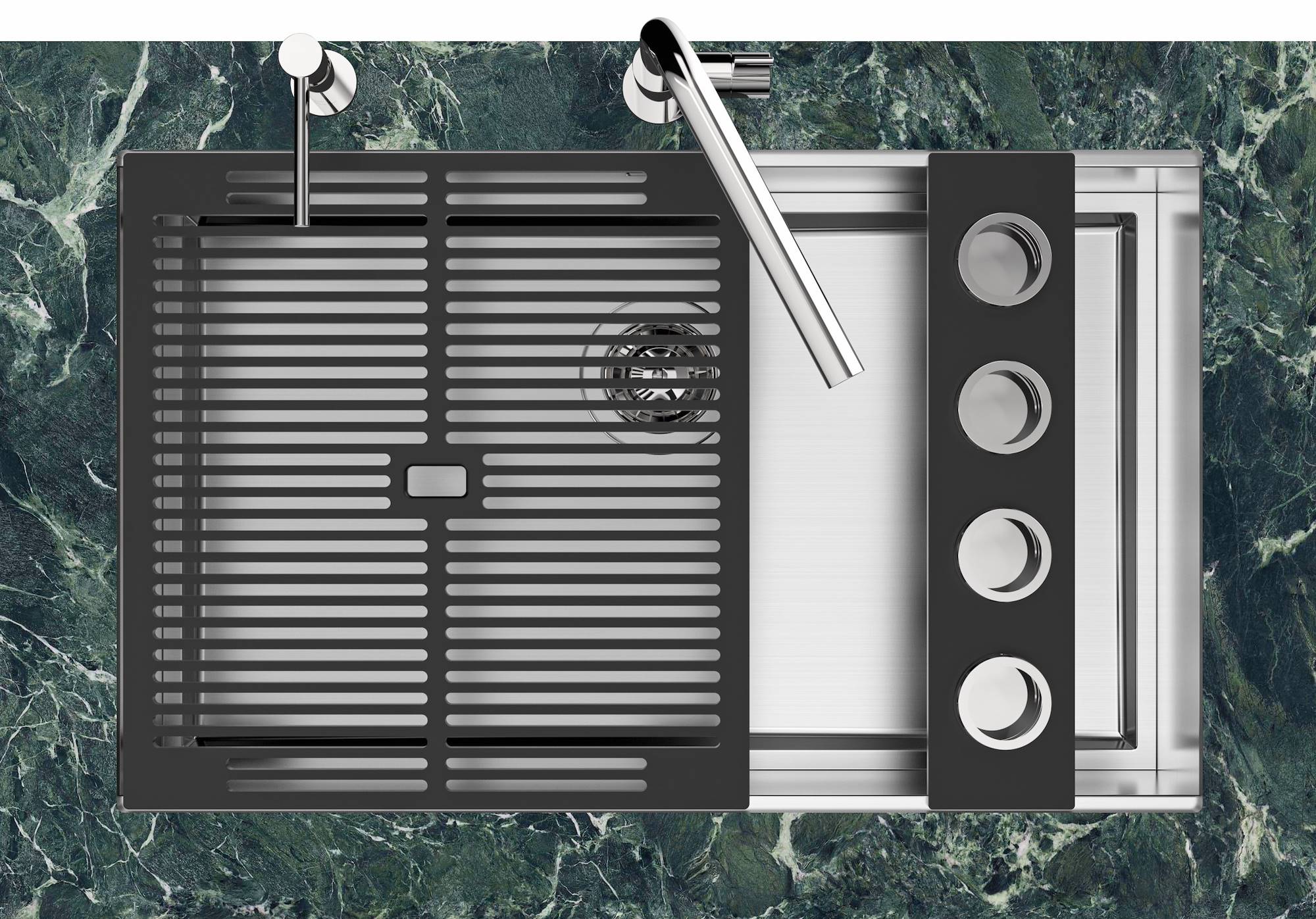 Раковина из нержавеющей стали Foster Quadra Evo ARCH-00124779 - Вид №6