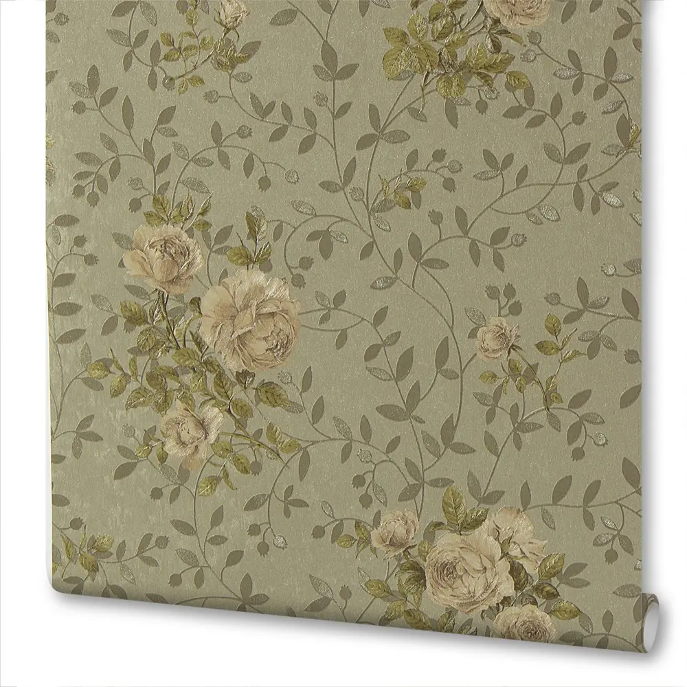 Обои виниловые Elysium Сорренто зелёные 0.53 м 23404 STLM-2169393