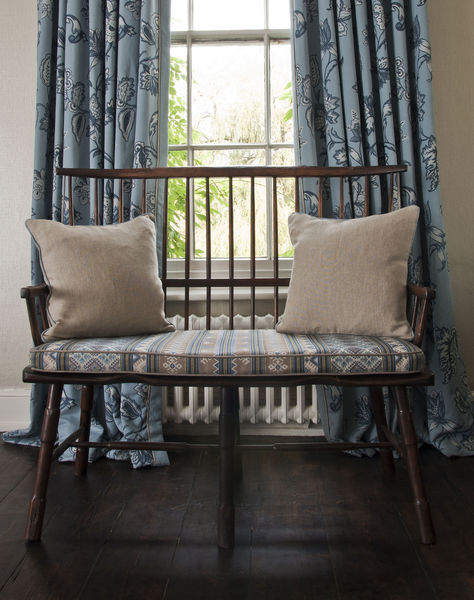 G130 Примитивная ирландская виндзорская скамья ijlbrown  - Вид №3