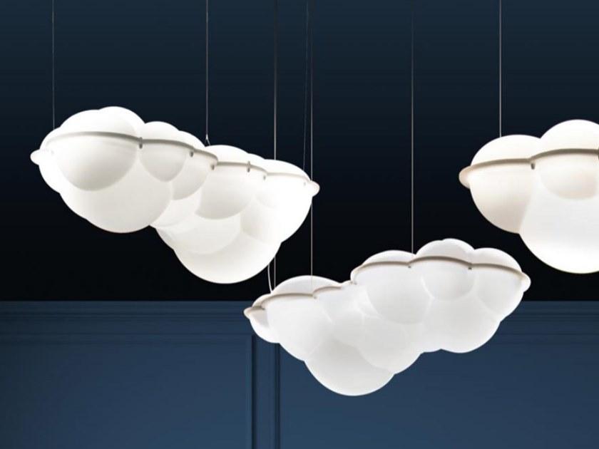 NEMO Светодиодный подвесной светильник из полиэтилена Nuvola sun-id-1429224 - Вид №1