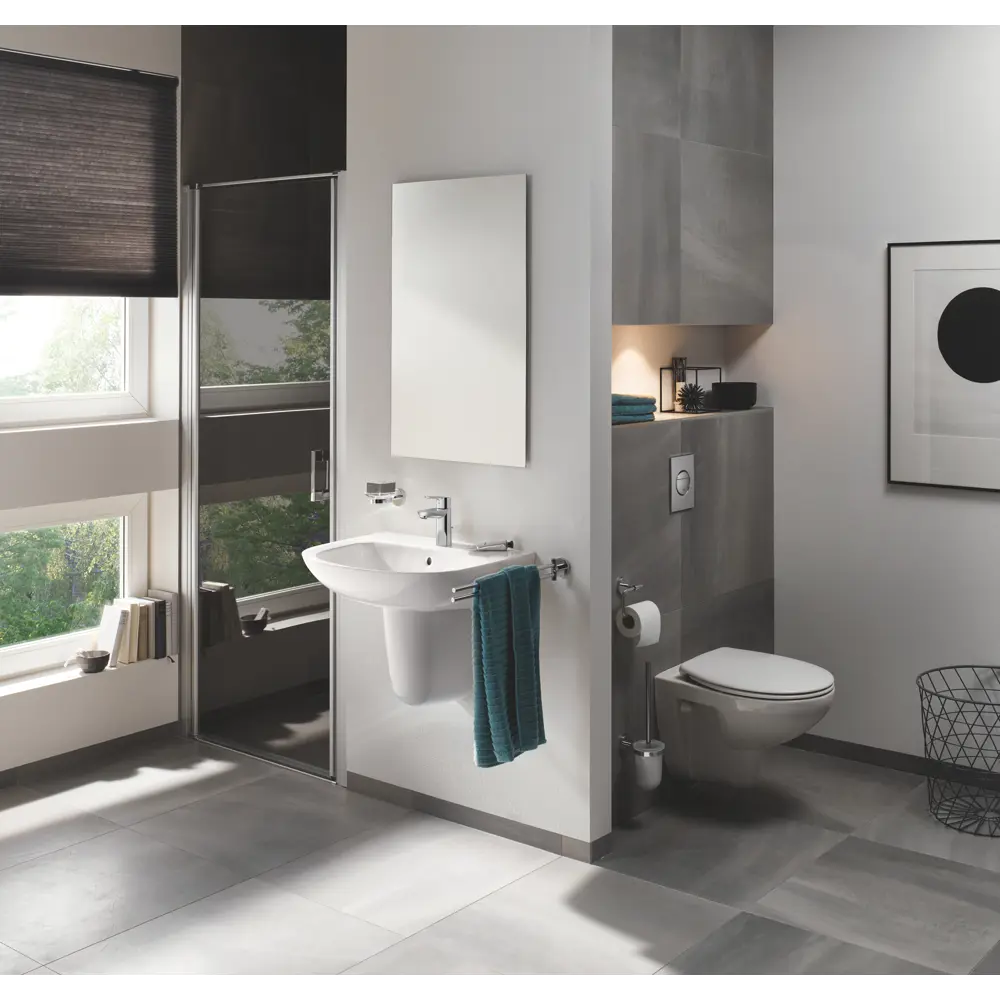 Grohe BauFlow — однорычажный смеситель для раковины с аэратором 15038546 STLM-0005217 - Вид №5