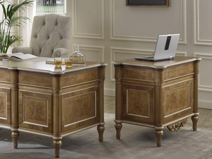 SCAPPINI & C Компьютерный шкаф из дерева с ящиками  2762  - Вид №1