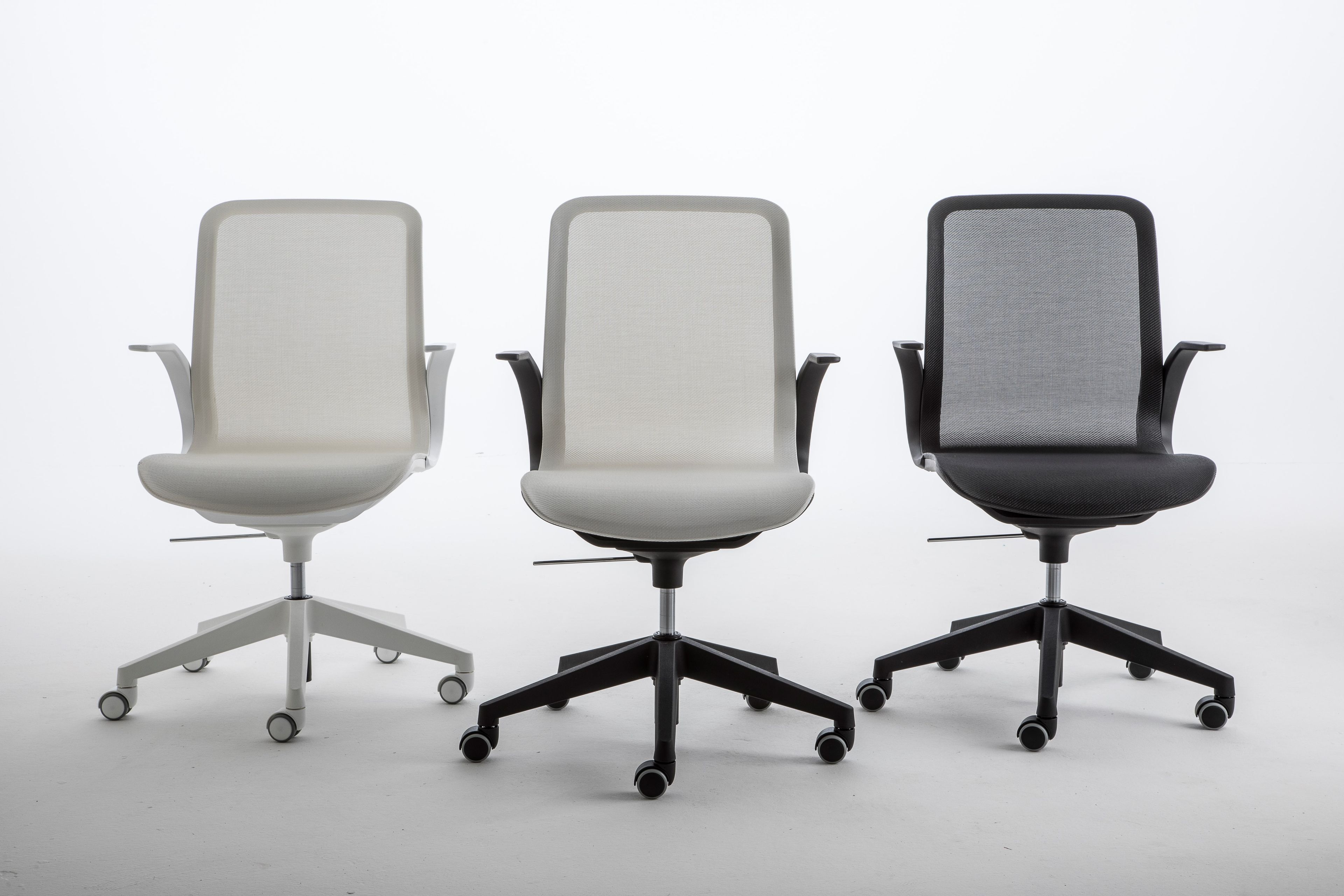 Офисное кресло Nylon® с подлокотниками с 5 спицами Luxy SmartLight ARCH-00076554 - Вид №7