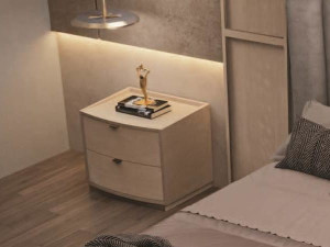 Прямоугольная тумбочка с ящиками