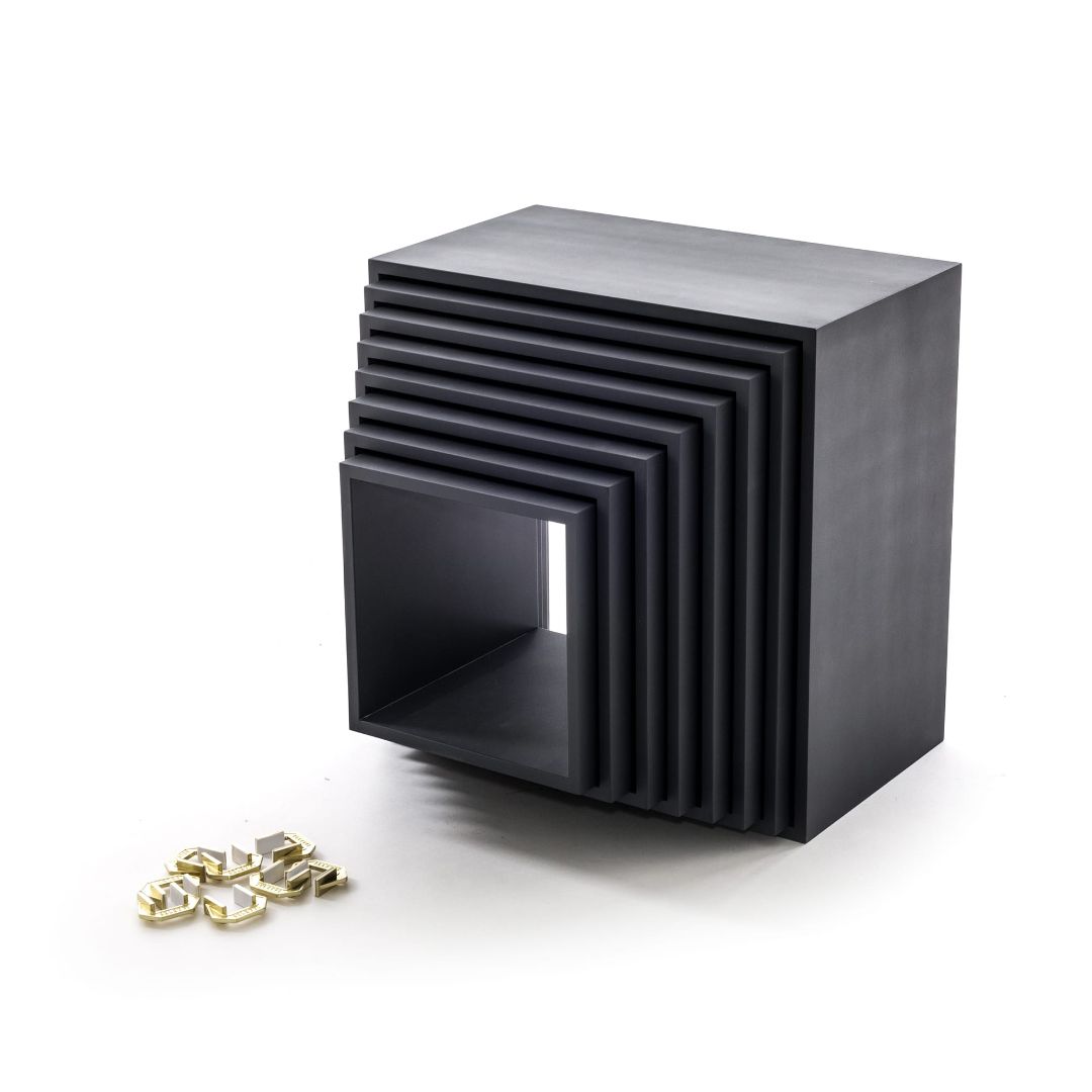 Seletti ASSEMBLAGE.888 14910 модульный книжный шкаф (8секций+8хомутов) книжный шкаф 113802 - Вид №2