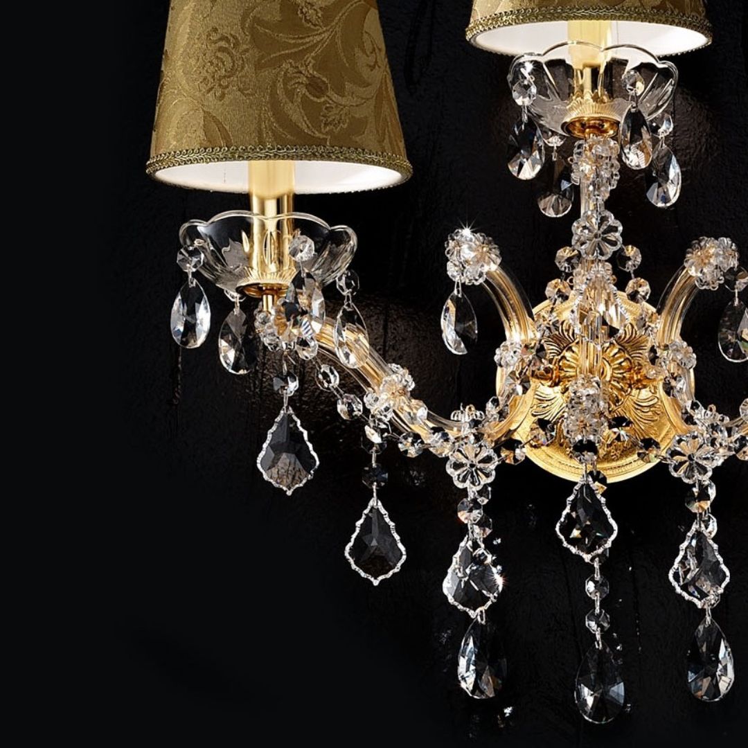 Masiero VE 986 A3 MT CUT CRYSTAL бра Maria teresa 115016 - Вид №1