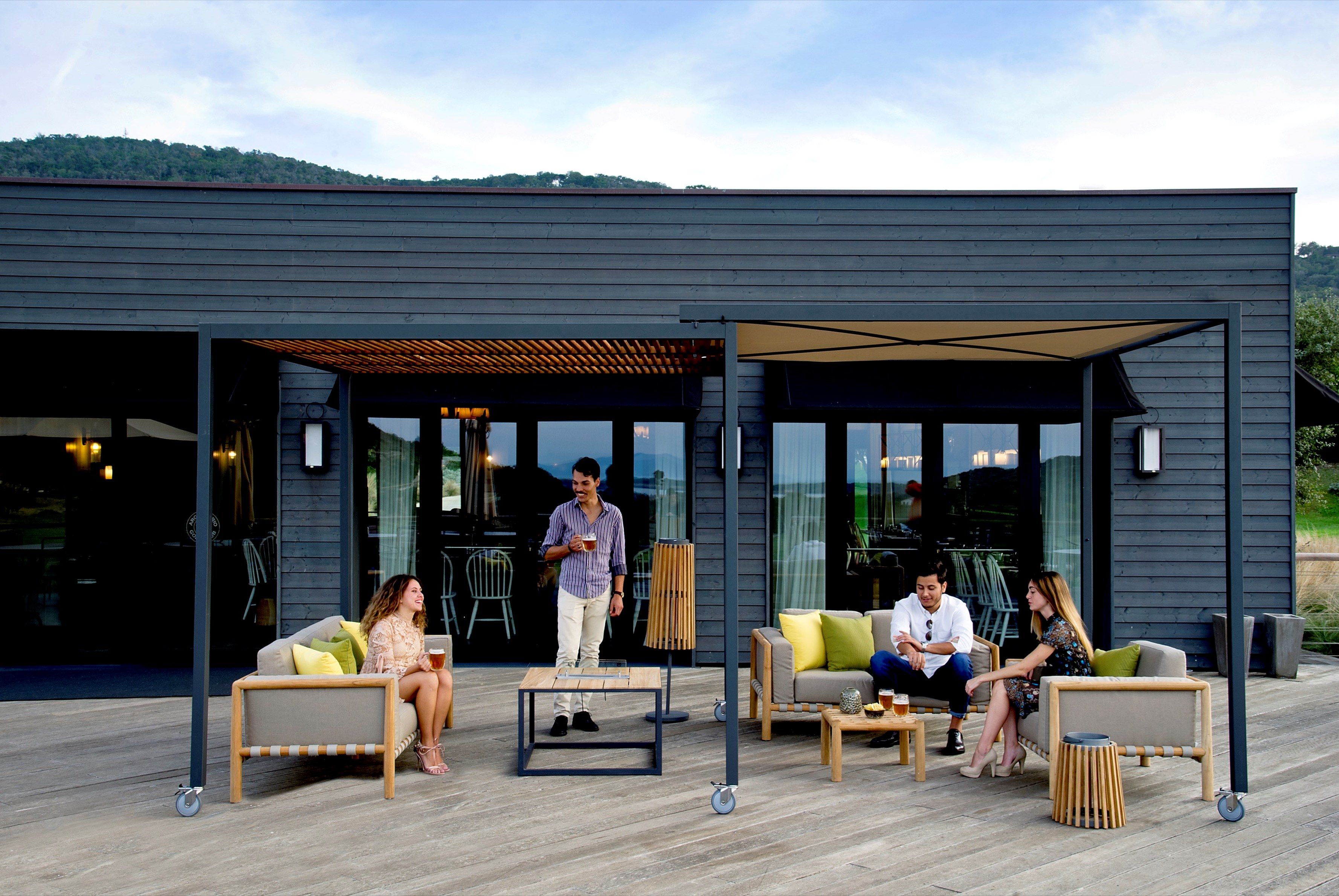 2-местный тканевый съемный садовый диван Unopiù Pevero ARCH-00079160 - Вид №2