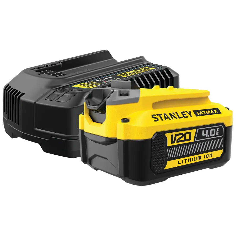 Зарядное устройство Stanley Fatmax SFMCB14M1-QW с аккумулятором 4 Ач STLM-2129000