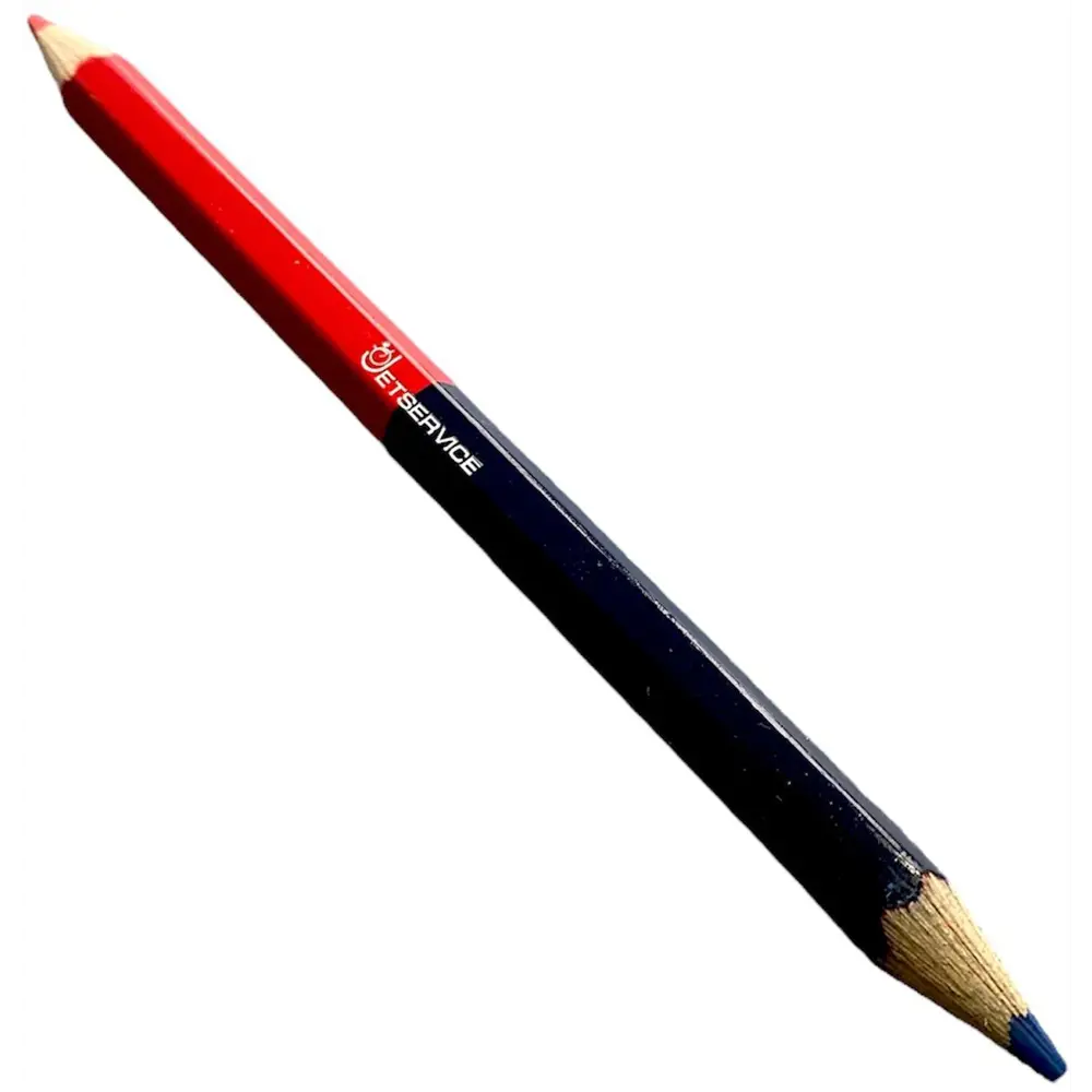 Двухцветный карандаш Jetservice для точной разметки, 3 шт. 89403471 STLM-1484384 - Вид №1