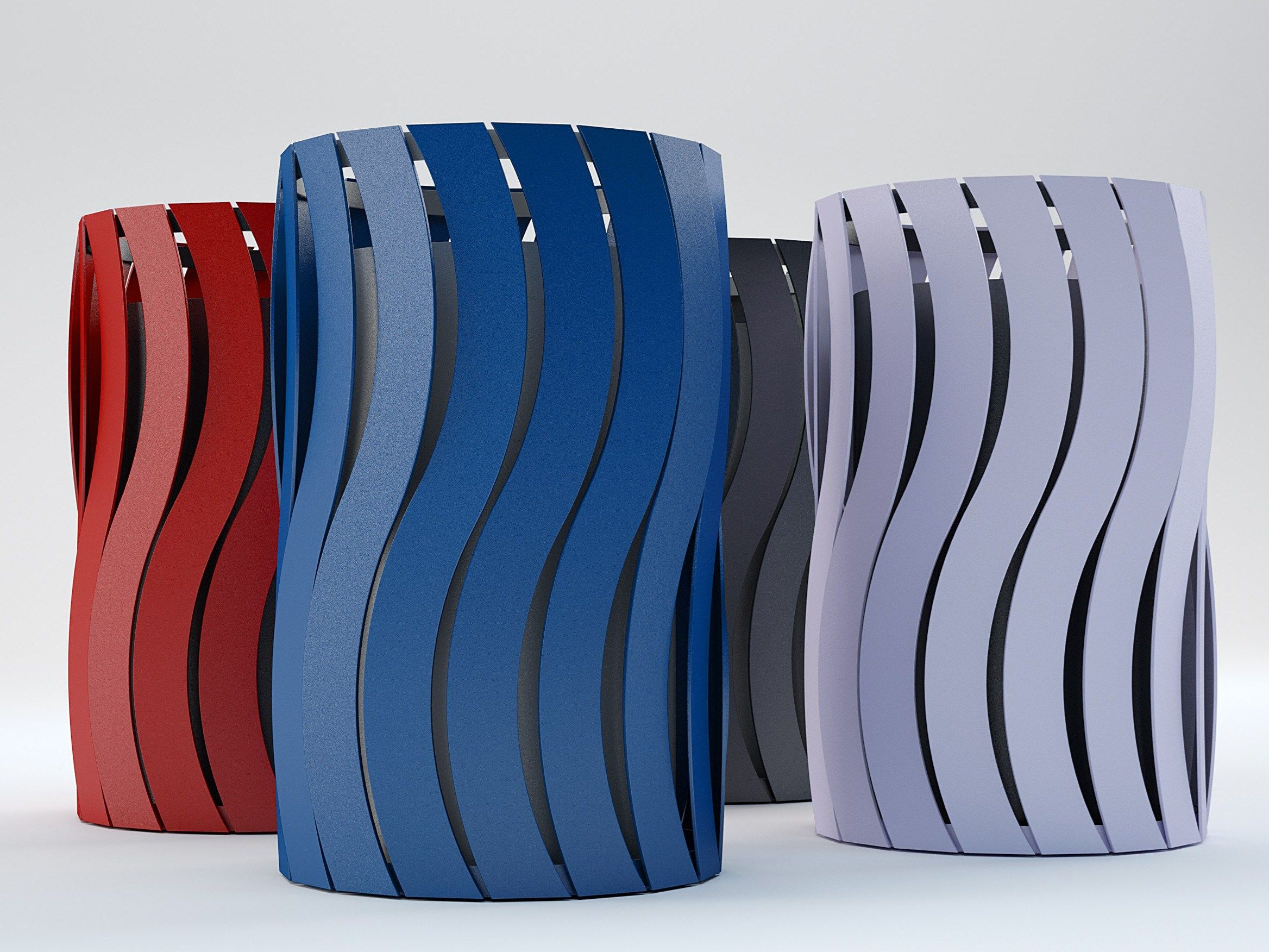 Наружная стальная стойка для мусора CITYSì ASTERIX BIG ARCH-00043806