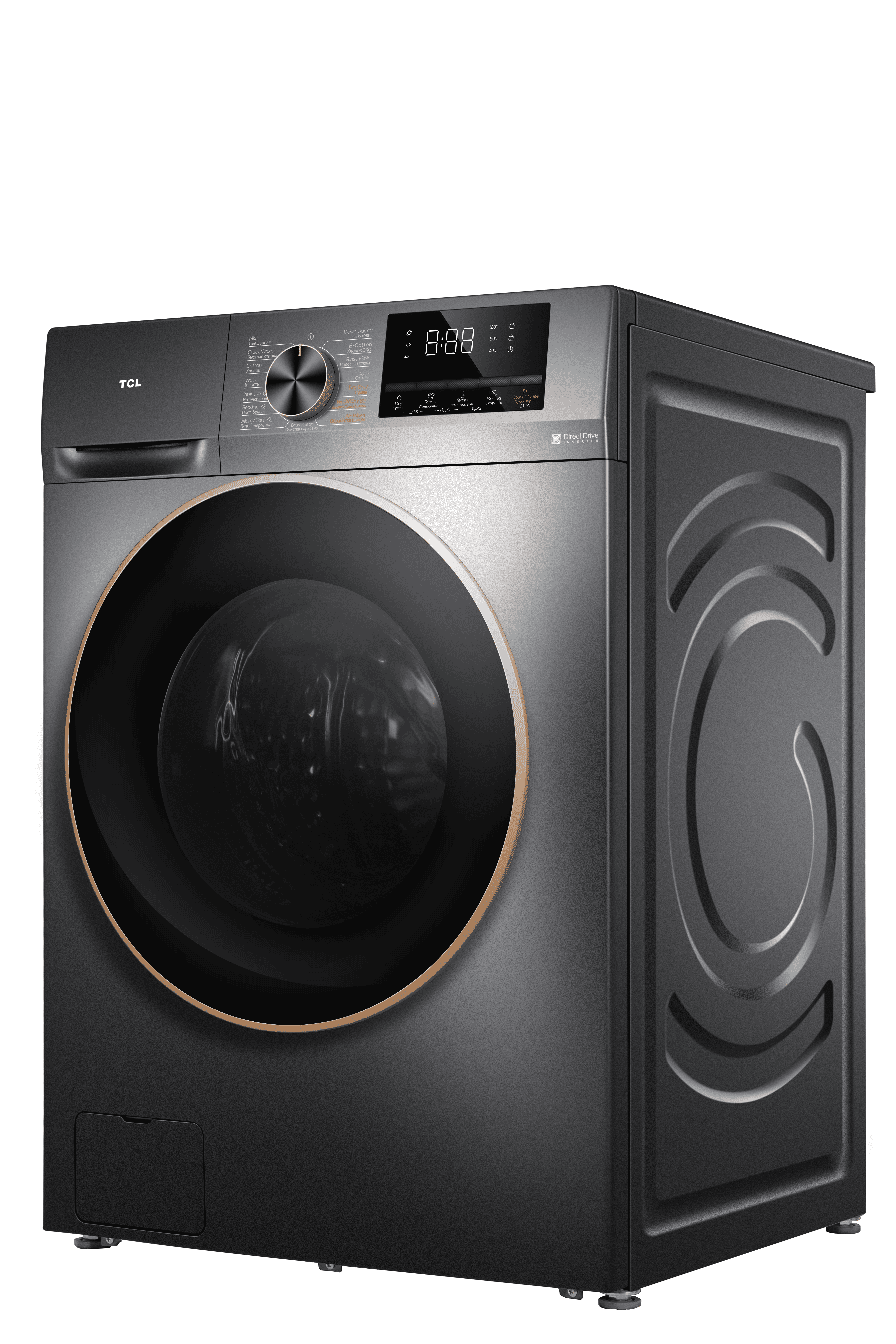 5479163 Стиральная машина TCL W-P210W серый STDN-0086903 - Вид №2