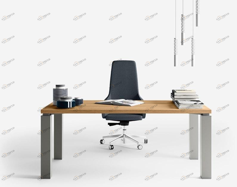 Sinetica Прямоугольный письменный стол из дерева Tao sun-id-1406627