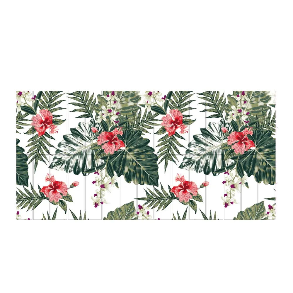 GRACE Стеновая панель ПВХ Магнолия с цветочным принтом для кухни 89380916 STLM-1452064