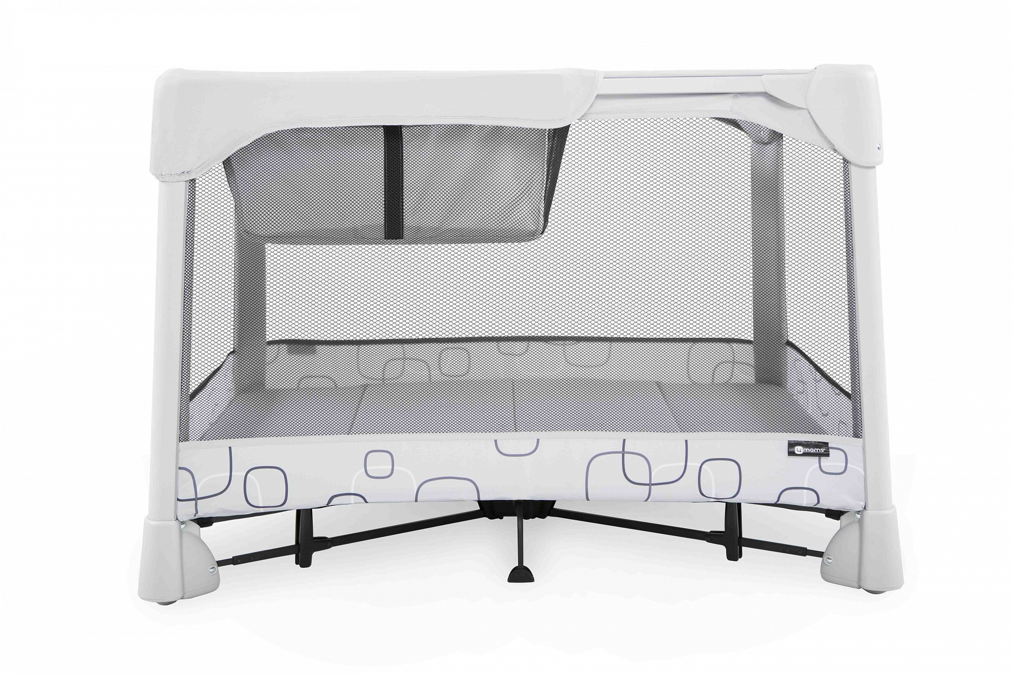 Манеж-кровать Breeze Classic серый 4MOMS  322582 Белый Santreyd  - Вид №5