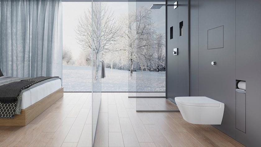 ESS Easy Drain Держатель туалетной бумаги / ершик для унитаза T-roll Tcl-9 - Вид №1