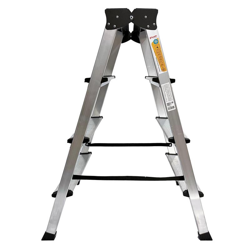 Стремянка двухсекционная Комус 1506698 9278864 STDN-0041502 - Вид №1