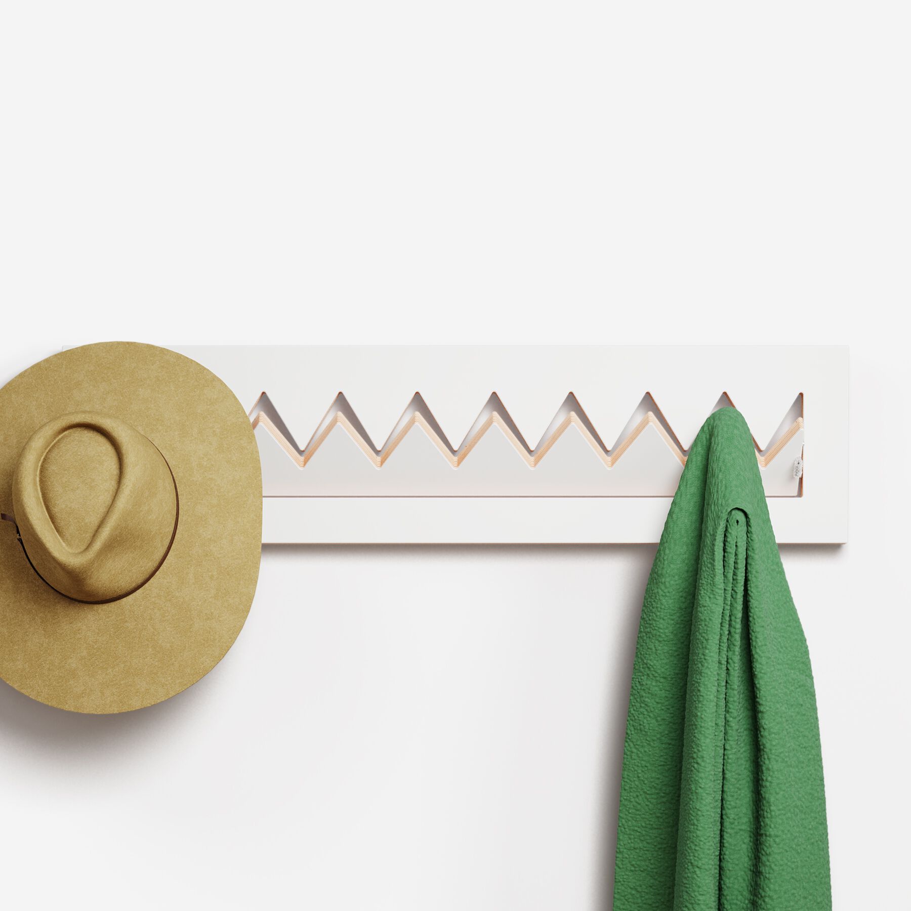 Вешалка для одежды из фанеры AMBIVALENZ Fläpps Crownhäng 80x20-1 ARCH-00128214 - Вид №5