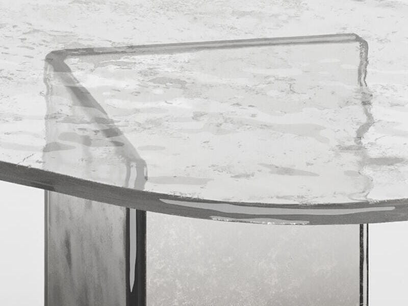 Стеклянный овальный обеденный стол ARTE VENEZIANA Melt ARCH-00094681 - Вид №5