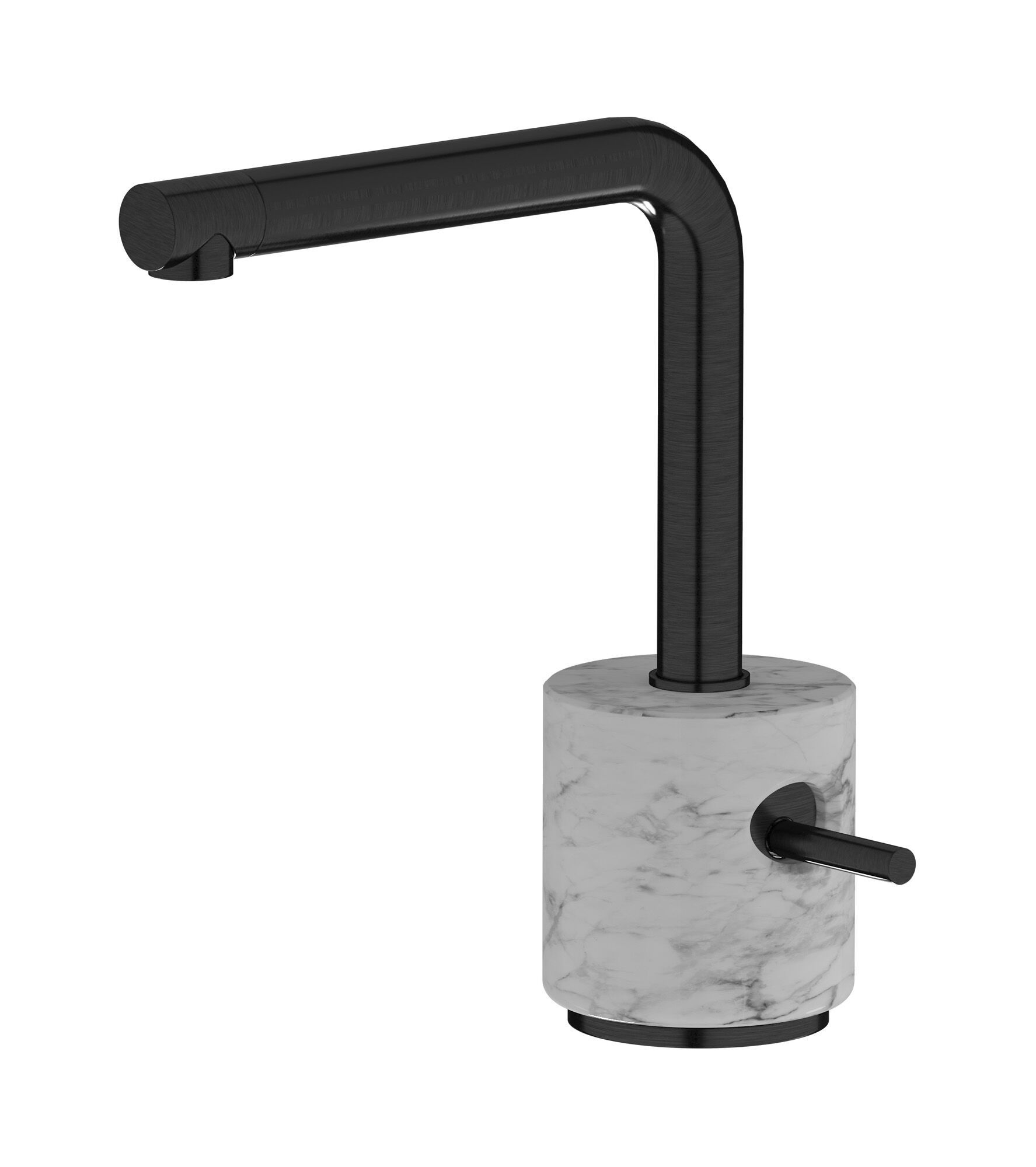 Смеситель для раковины с одной ручкой из мрамора IB мрамор + мрамор Elle ARCH-00119107 - Вид №4