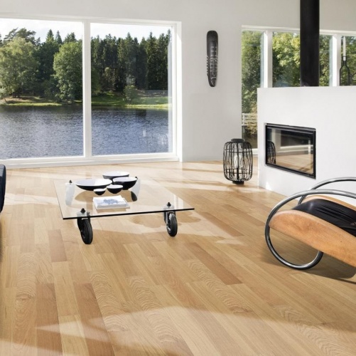 Паркетная доска Kahrs Дуб Сахар Линнея 2600200562 - Вид №11