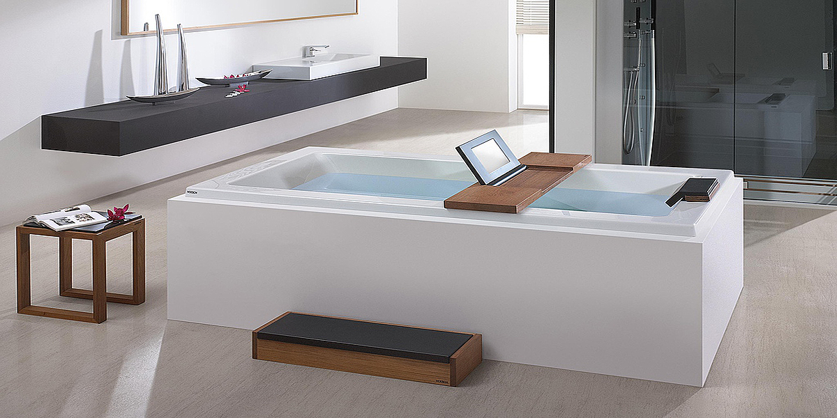 Ванна встраиваемая SCELTA 190х80 см с аэромассажем Deluxe HOESCH 3670 - Вид №2