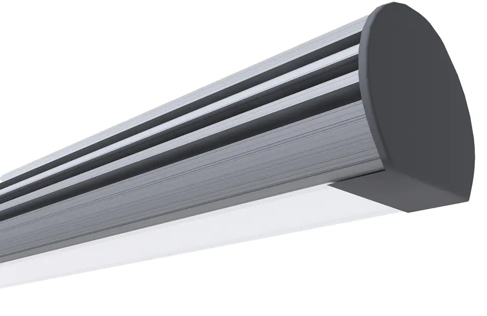 APEYRON Круглый профиль для светодиодной ленты 2м с рассеивателем 84601260