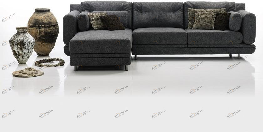 brühl Диван из ткани с шезлонгом Attitude sun-id-1516444