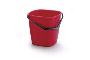 17375226 Квадратное ведро 9.5 л, красное 1809413080 Durable