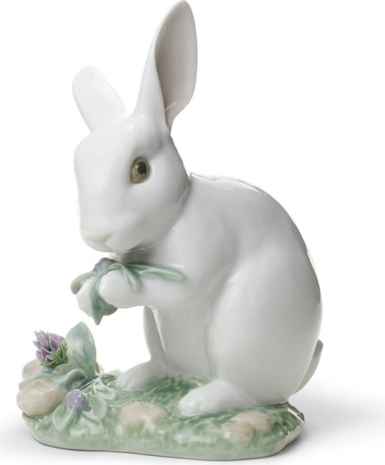 10672549 LLADRO Фигурка Lladro Кролик 10x15см, фарфор Фарфор Lladró 