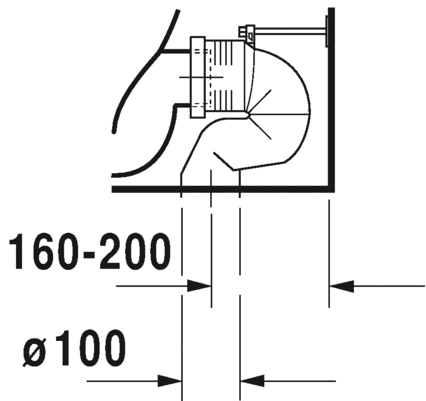 2172092000 Компакт унитаз с бачком Белый Duravit ME BY STARCK Германия - Вид №10
