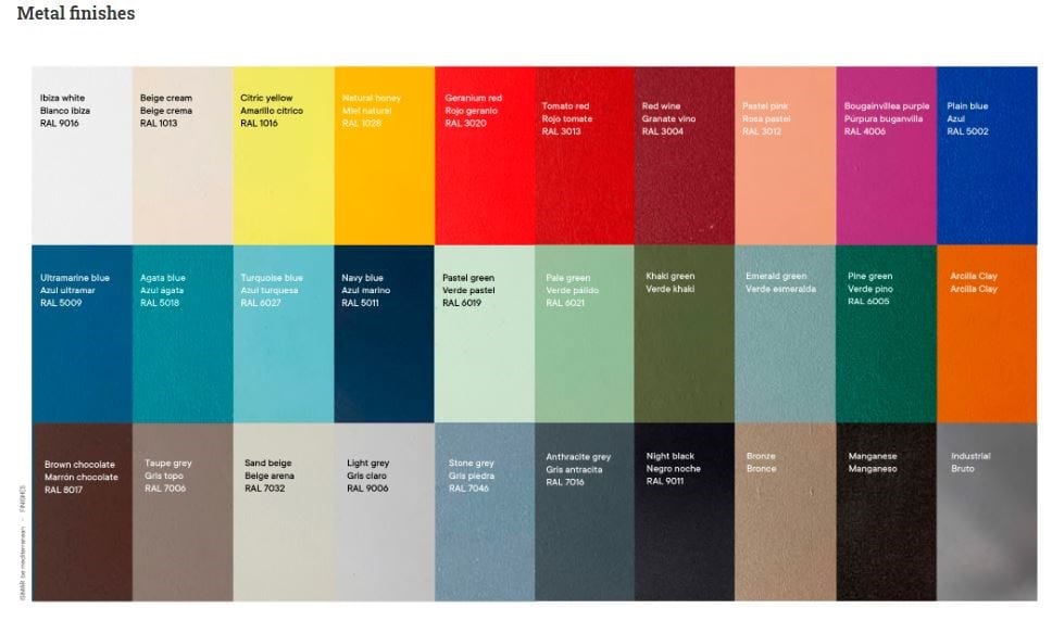 Стальной стул iSimar оливковое дерево ARCH-00147873 - Вид №3