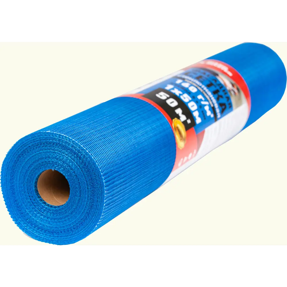 Сетка стеклотканевая фасадная 5x5 Wand Master 160 г/м² 1x50 м STLM-2109744 - Вид №2