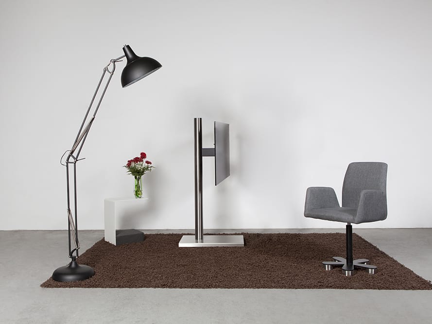 Напольная вращающаяся подставка для монитора / телевизора Wissmann raumobjekte COLUMN ART118-ES ARCH-00118132 - Вид №6