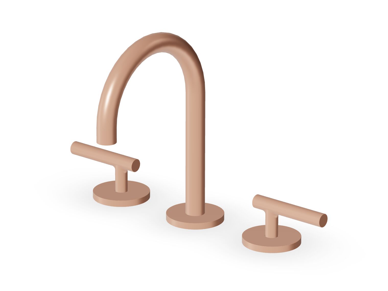 Смеситель для раковины с 3 отверстиями без слива Zucchetti Pan S ARCH-00069170 - Вид №18