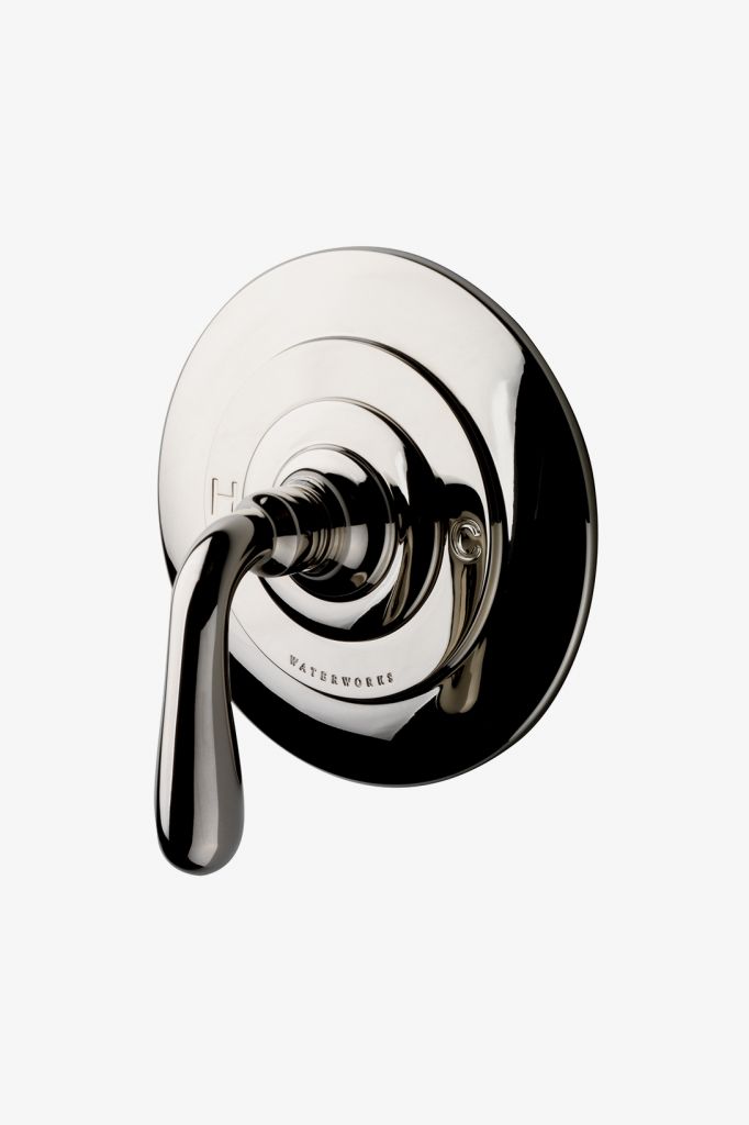 OPTH10 Облицовка термостатического регулирующего клапана Opus с металлической ручкой Waterworks