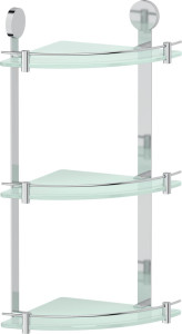 HAR 041 Полка угловая 3-х ярусная 26 cm ARTWELLE Harmonie