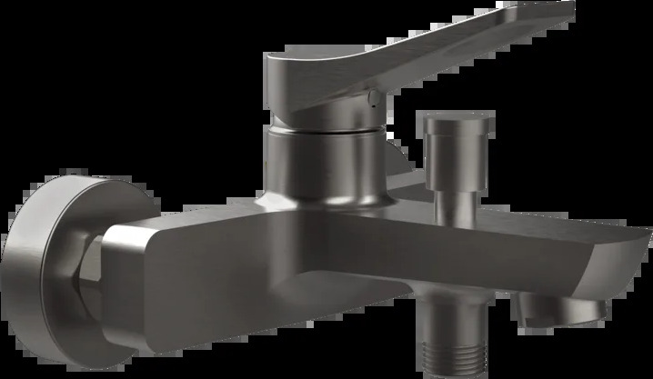 Смеситель для ванны 59013 707 Gessi Rilievo ЧЕРНЫЙ МЕТАЛЛ BR. PVD