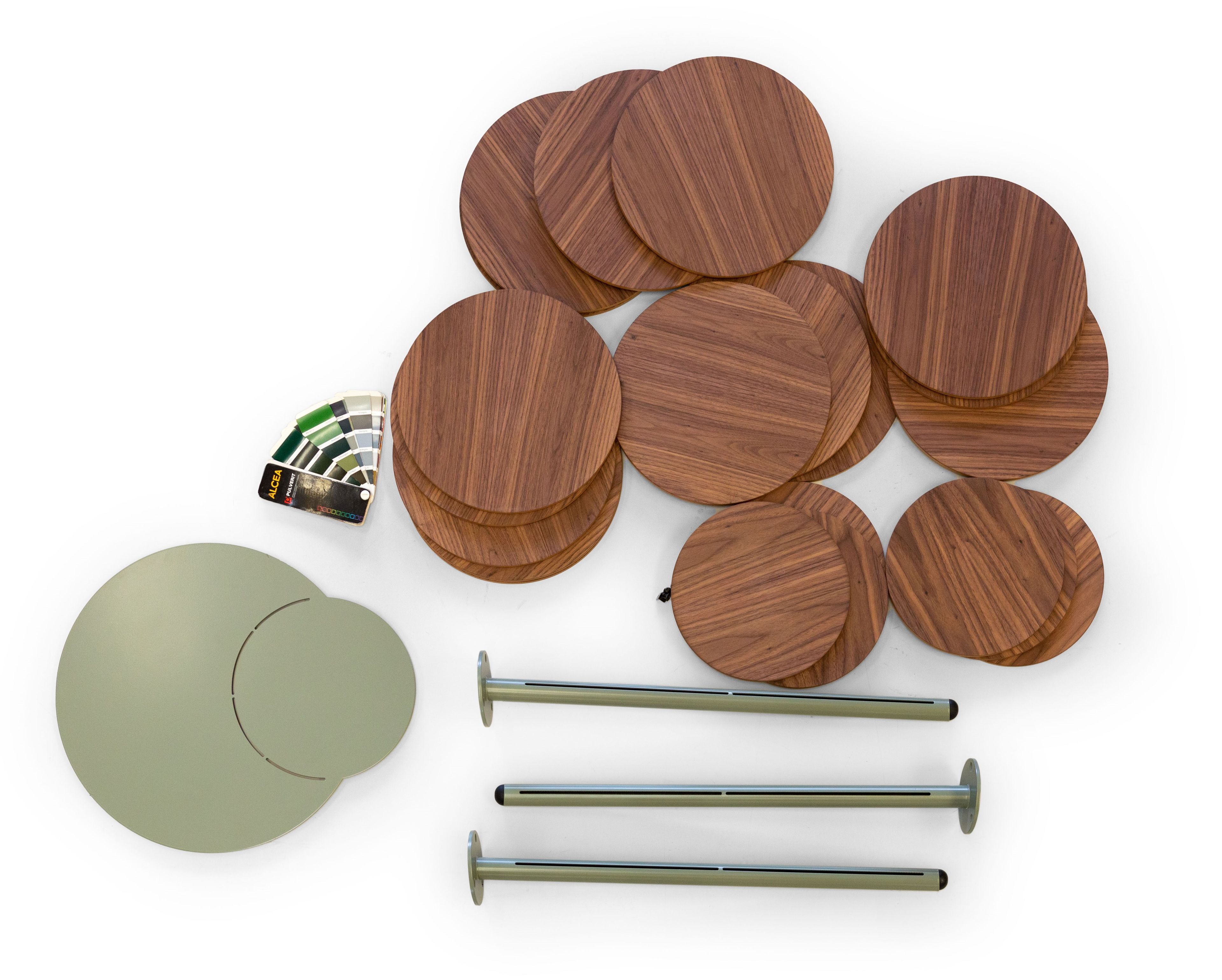 Круглый журнальный столик с подносом True Design облако ARCH-00002456 - Вид №6