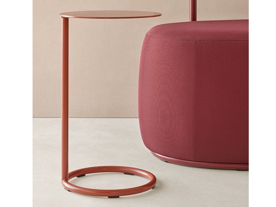 Круглый металлический журнальный столик Mobboli Tibo ARCH-00151715