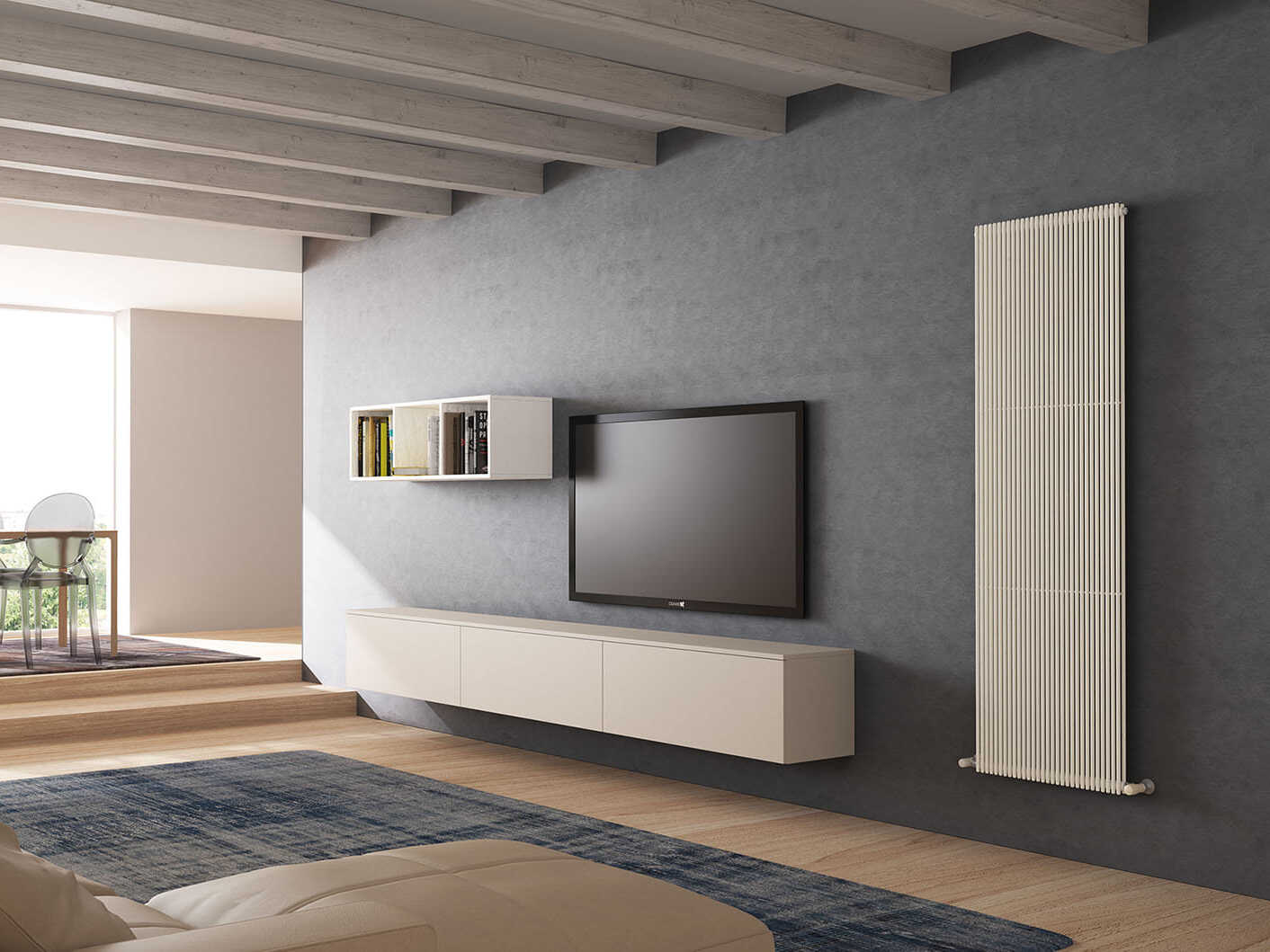 Стальной модульный вертикальный мебельный радиатор Irsap Арфа ARCH-00063136 - Вид №2