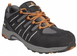 DELTA PLUS Туфли на плоской подошве из нубука и нейлона