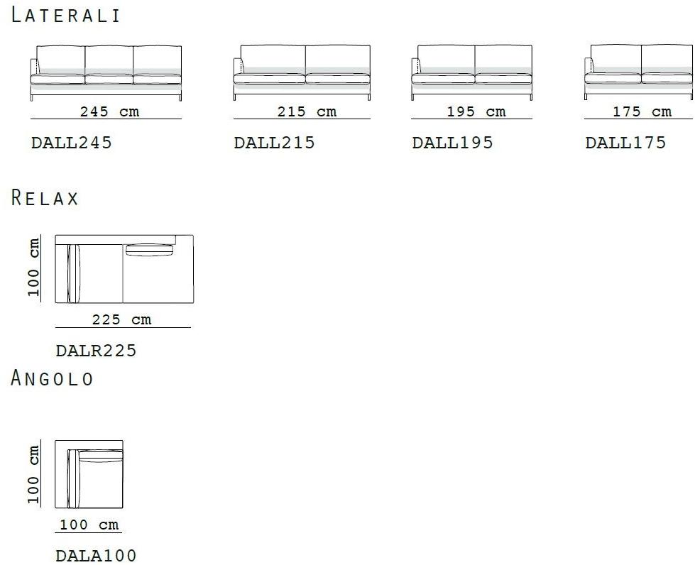 Flexstyle 4-х местный тканевый диван с шезлонгом sun-id-1385306 - Вид №7