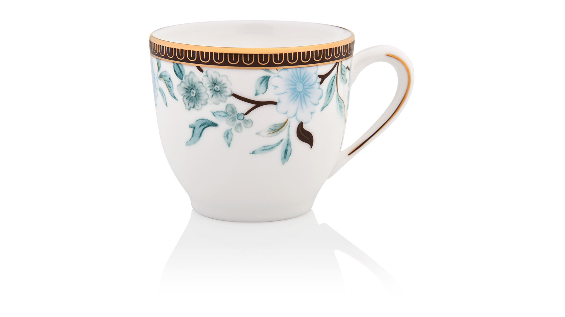 10648525 Lenox Набор чашек для эспрессо с блюдцем Lenox "Дворцовый сад, Маркеса"90мл, 6 шт Фарфор костяной  - Вид №2