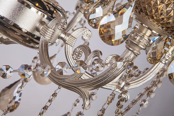 Подвесная люстра Bogates Caprice 278/6 Strotskis BOGATES ДИЗАЙНЕРСКИЕ, CAPRICE 181799 Бежевый  - Вид №2