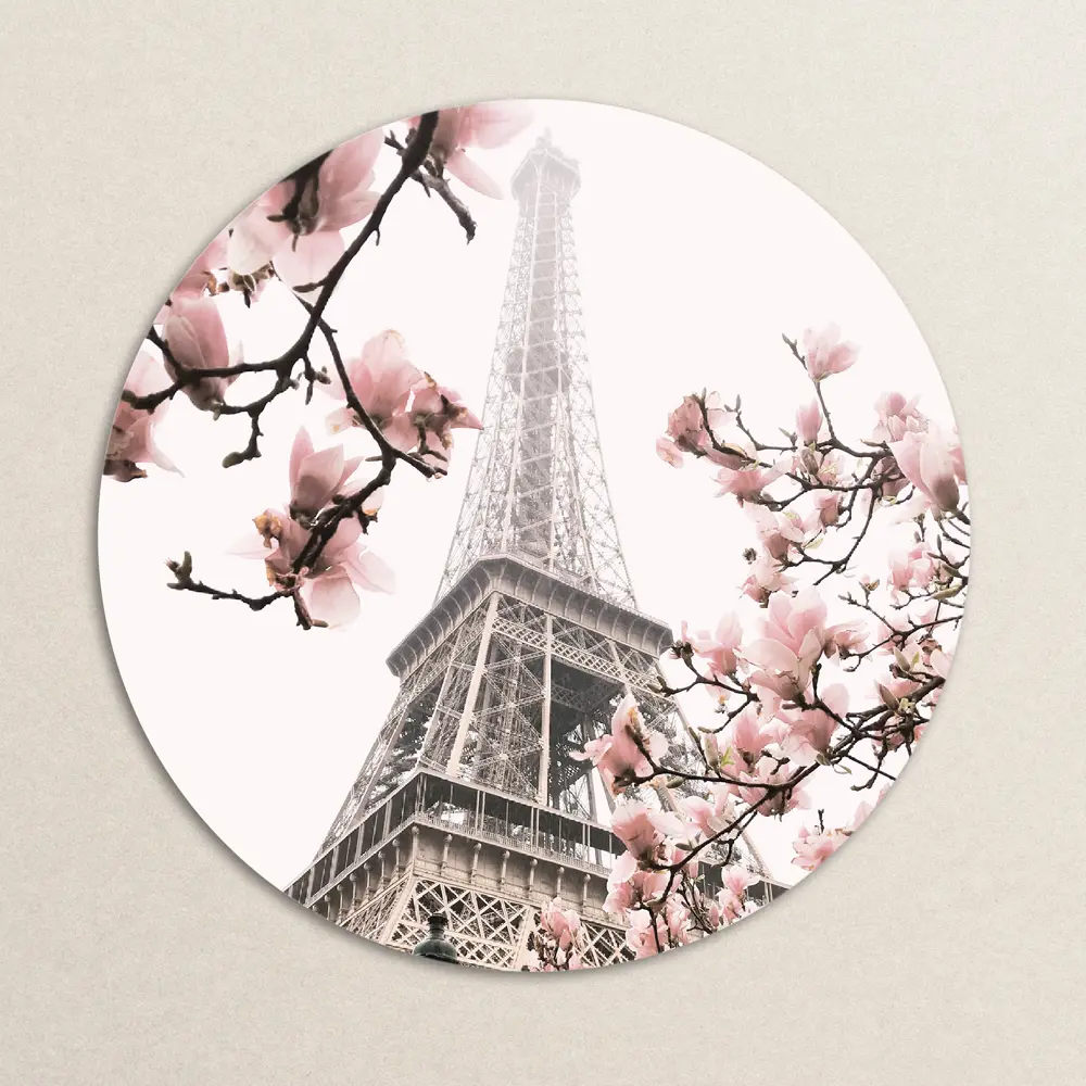 Картина на стекле Postermarket Эйфелева башня 40x40 см STLM-2065804