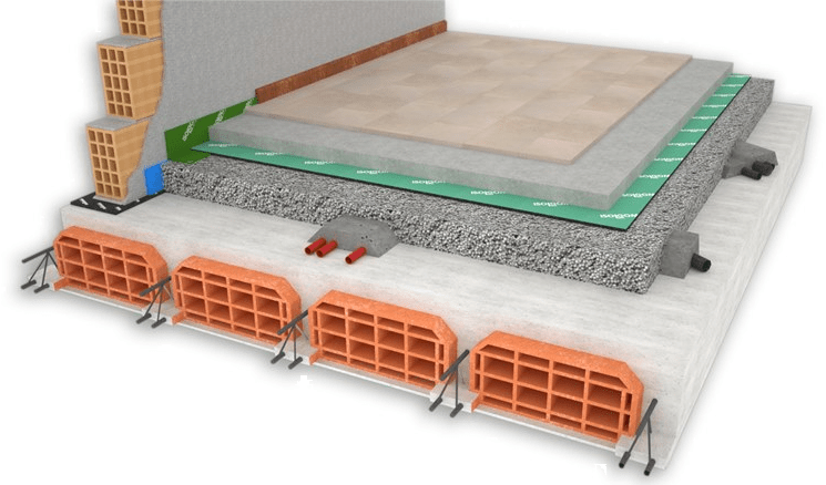 Isolgomma Звуко и теплоизоляция плавающих полов sun-id-1375501 - Вид №2
