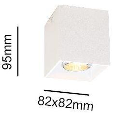 Terzo Light Квадратный алюминиевый потолочный светильник  V4144100/v4144101  - Вид №2