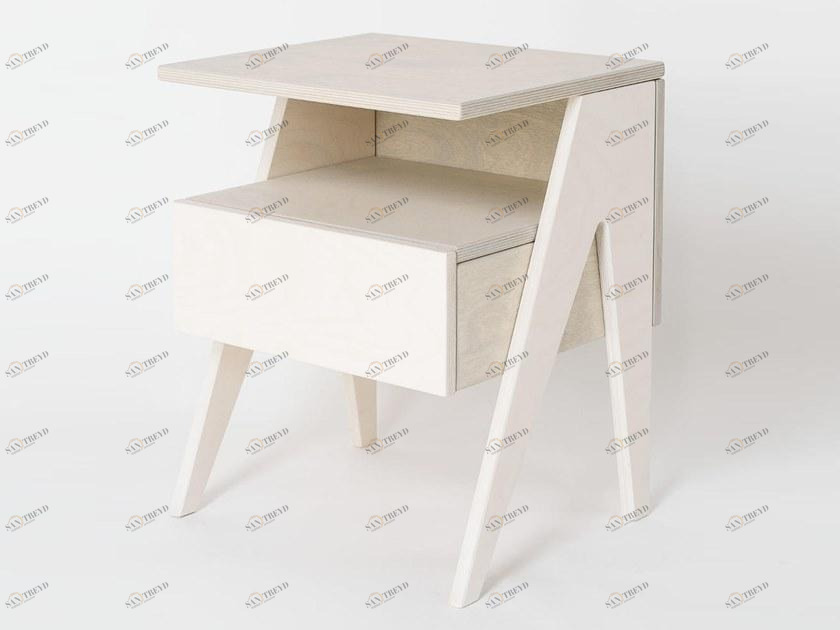 Radis Прикроватная тумбочка из фанеры с ящиками Huh sun-id-1422615