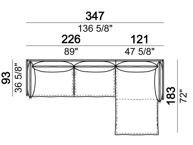 Кожаный модульный диван Arketipo Auto-Reverse ARCH-00031284 - Вид №22